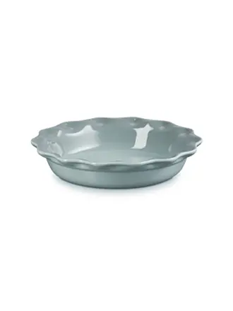 LE CREUSET | Tortenform aus Steinzeug Ofenrot | hellgrau